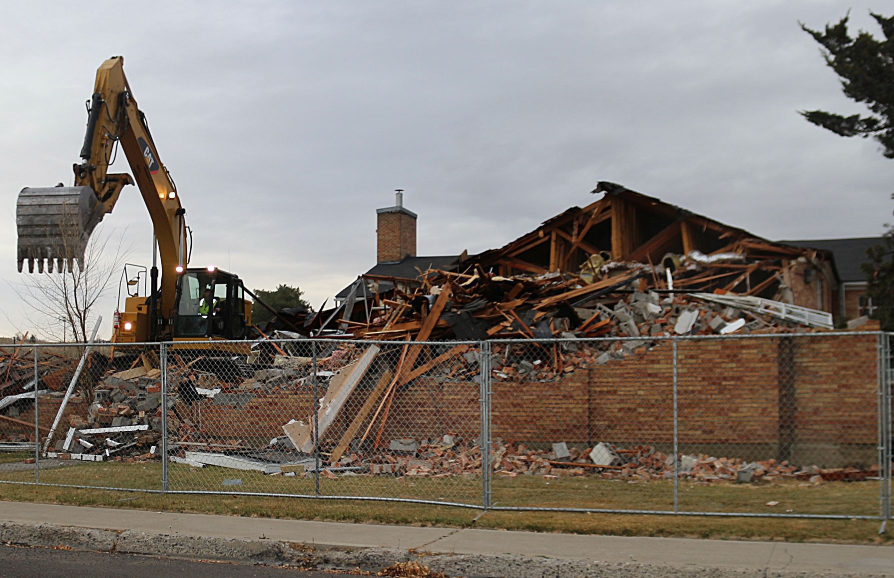 Demolition of old Elko Police Department